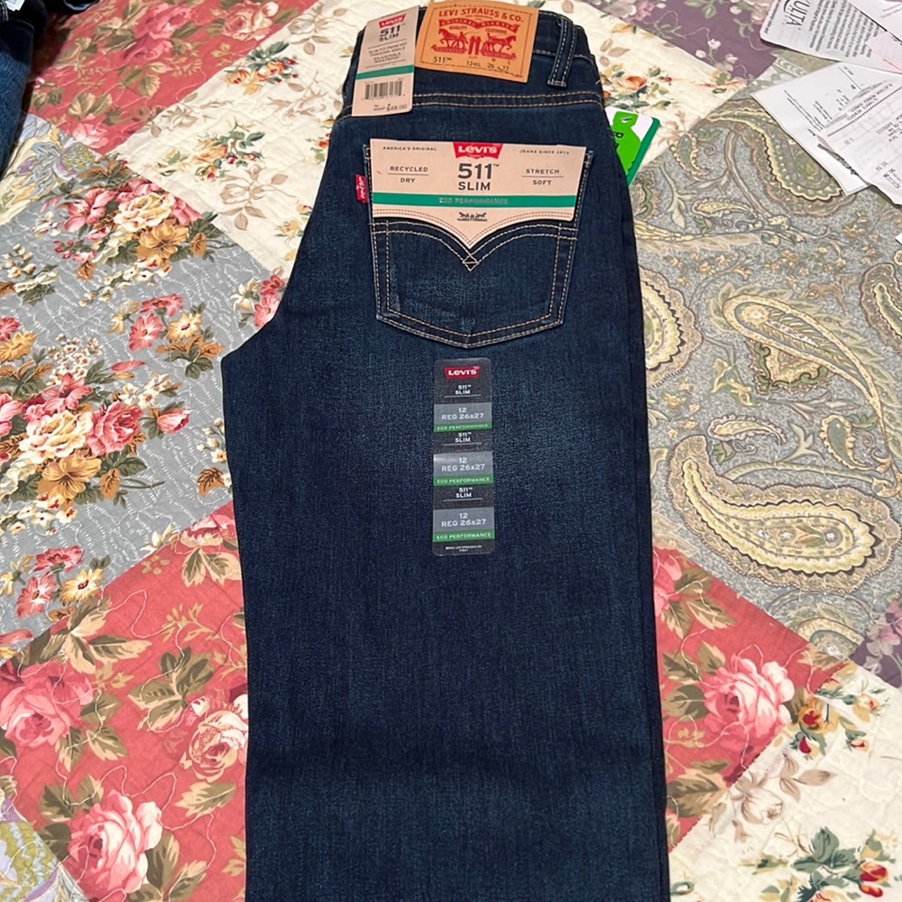 Boys Levi’s 511 Slim NWT